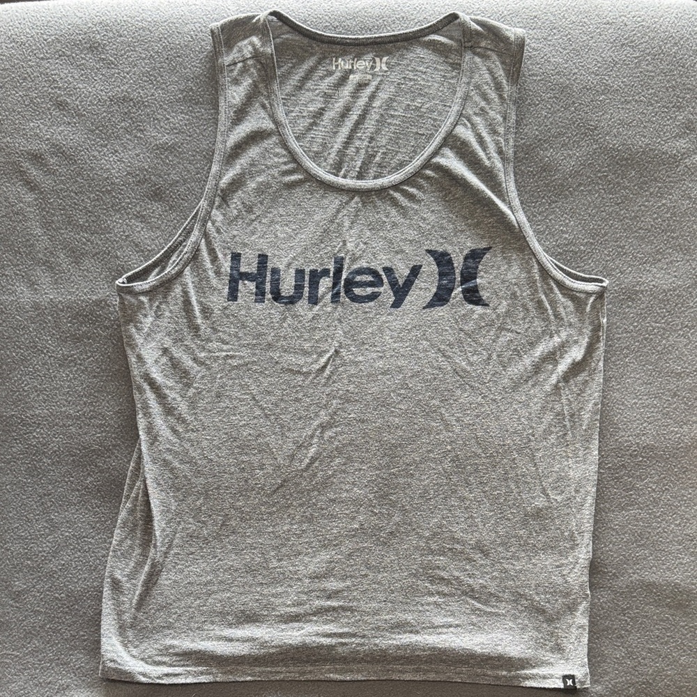 Hurley Heather Gray Tank Top